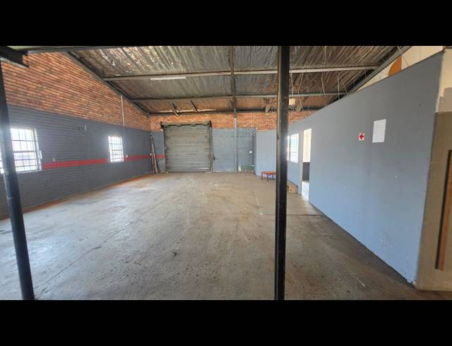 190M² WORKSHOP TO LET IN EMPANGENI RAIL